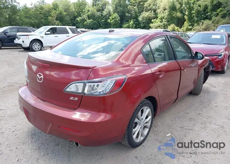 2011 Mazda 3 S z USA, uszkodzony, nr VIN JM1BL1W6XB1367650